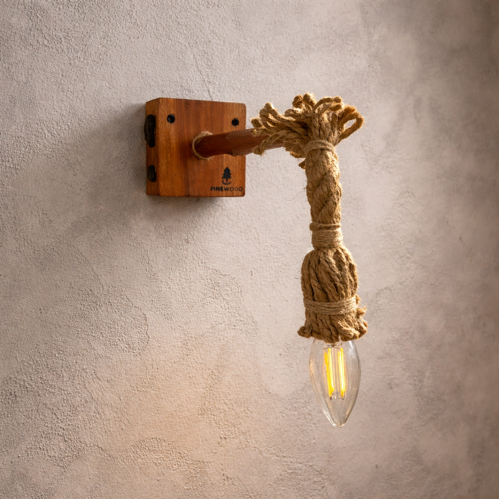 Pınewood El Yapımı Duvar Apliği