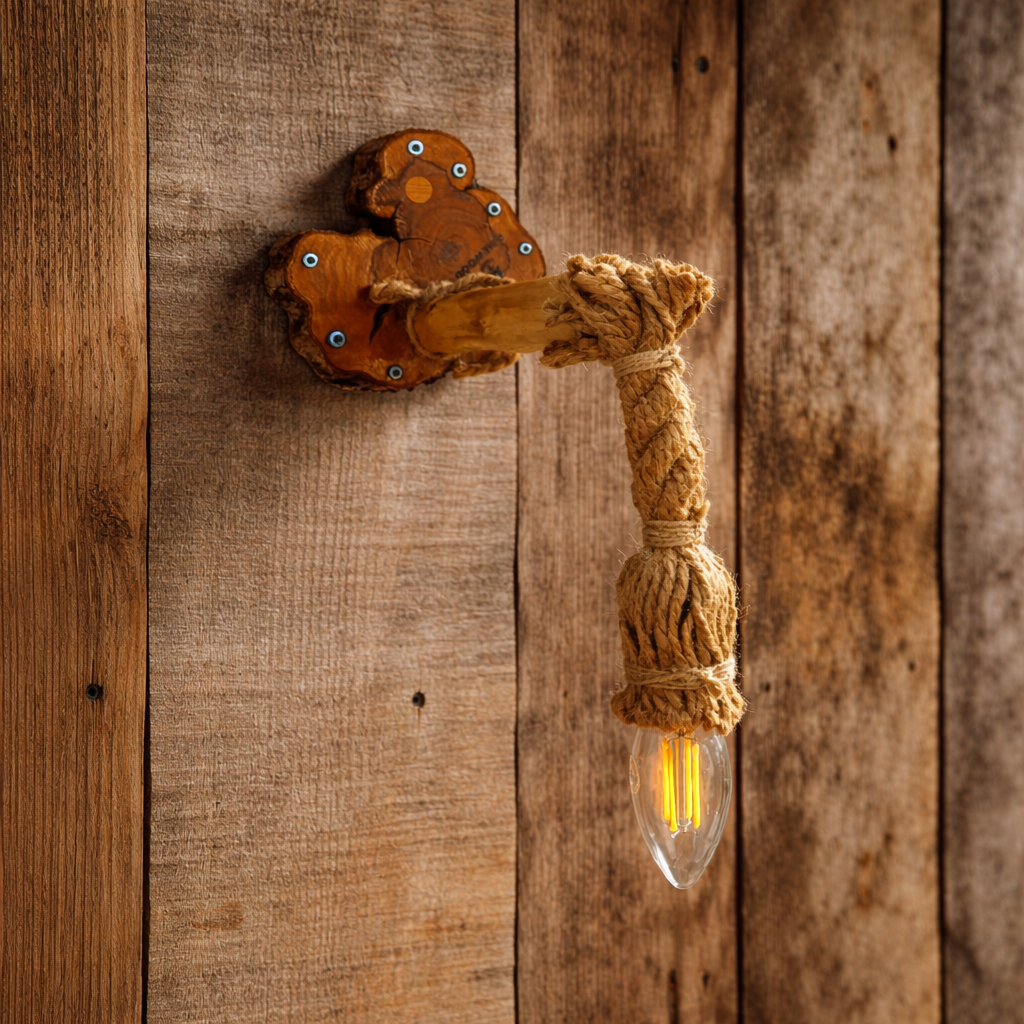 Pınewood El Yapımı Duvar Apliği