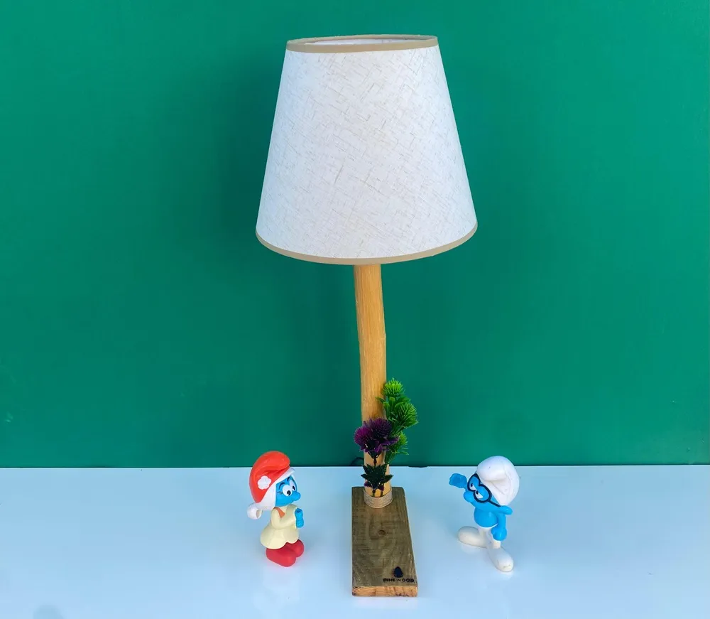 Şirineye Hediye  Ahşap Lambader